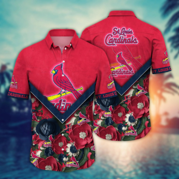 St. Louis Cardinals Mlb Hawaiian Shirt Custom Sandals Aloha Shirt