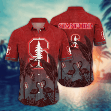 Stanford Cardinal Ncaa Hawaiian Shirt High Temperaturestime Aloha Shirt