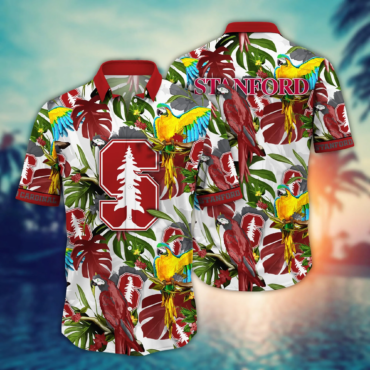 Stanford Cardinal Ncaa Hawaiian Shirt Pool Daystime Aloha Shirt