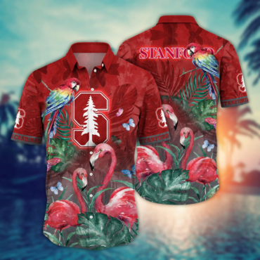 Stanford Cardinal Ncaa Hawaiian Shirt Summer Nights Aloha Shirt
