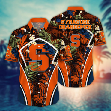Syracuse Orange Ncaa Hawaiian Shirt Air Conditioning Aloha Shirt