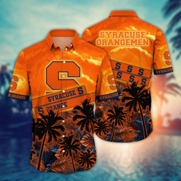 Syracuse Orange Ncaa Hawaiian Shirt Daylight Aloha Shirt