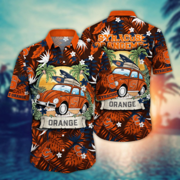 Syracuse Orange Ncaa Hawaiian Shirt Sunburntime Aloha Shirt