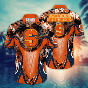 Syracuse Orange Ncaa Hawaiian Shirt Sunning Aloha Shirt