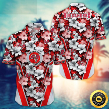 Tampa Bay Buccaneers Hawaii Shirt  Flower Tropical Getaway Shirts