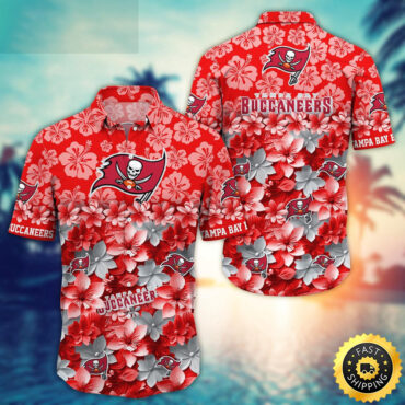 Tampa Bay Buccaneers Hawaii Shirt Trending Summer For NFL Fans