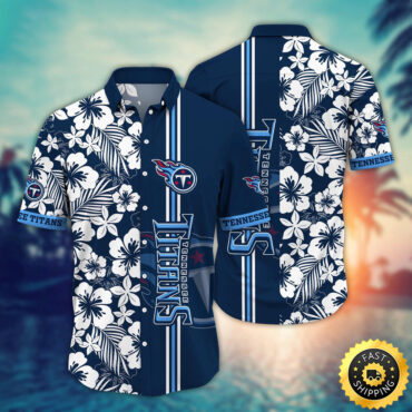 Tennessee Titans Hawaii Shirt  Flower Exotic Island Fashion