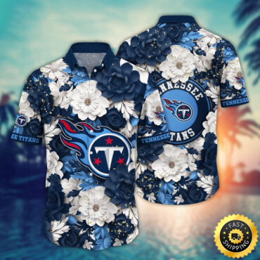 Tennessee Titans Hawaii Shirt Flower Summer Vibes