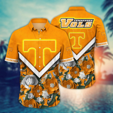Tennessee Volunteers Ncaa Hawaiian Shirt Custom July Dribbling Game Shirts