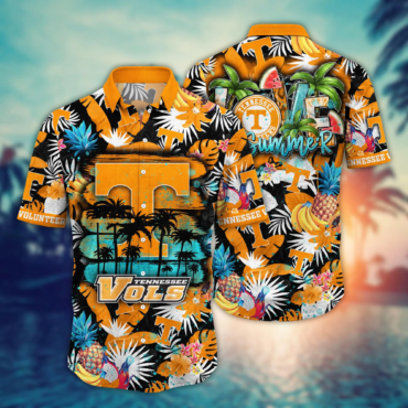 Tennessee Volunteers Ncaa Hawaiian Shirt Lush Greenerytime Aloha Shirt
