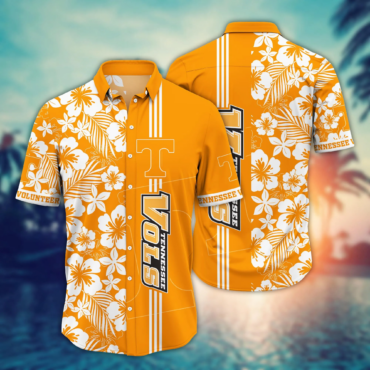 Tennessee Volunteers Ncaa Hawaiian Shirt Starry Nightstime Aloha Shirt
