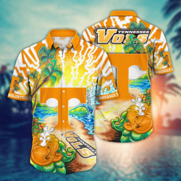 Tennessee Volunteers Ncaa Hawaiian Shirt Vacationtime Aloha Shirt