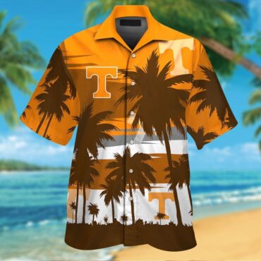 Tennessee Volunteers Short Sleeve Button Up Tropical Hawaiian Shirt Ver021