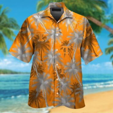 Tennessee Volunteers Short Sleeve Button Up Tropical Hawaiian Shirt Ver06
