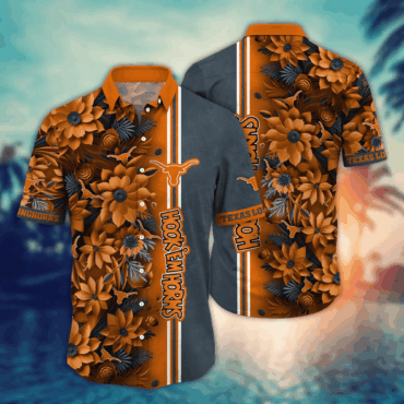Texas Longhorns Ncaa Hawaiian Shirt Custom Umbrellas For Sun Aloha Shirt