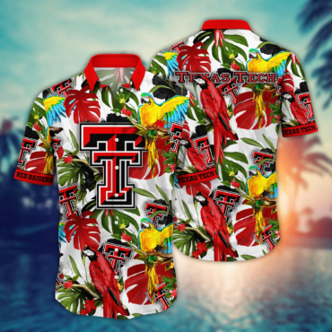 Texas Tech Red Raiders Ncaa Hawaiian Shirt Brightnesstime Aloha Shirt