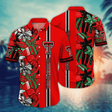 Texas Tech Red Raiders Ncaa Hawaiian Shirt Hot Season Aloha Shirt