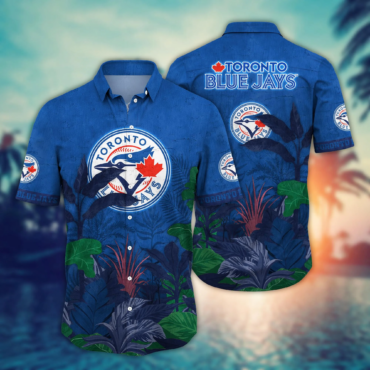 Toronto Blue Jays MLB Hawaiian Shirt Brightness Aloha Shirt