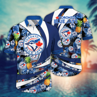 Toronto Blue Jays MLB Hawaiian Shirt Outdoor Movies Aloha Shirt