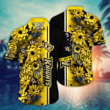 Ucf Knights Ncaa Hawaiian Shirt Custom Vacation Spots Aloha Shirt