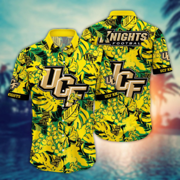 Ucf Knights Ncaa Hawaiian Shirt Leisure Aloha Shirt