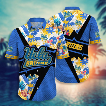 Ucla Bruins Ncaa Hawaiian Shirt Vacation Spots Aloha Shirt