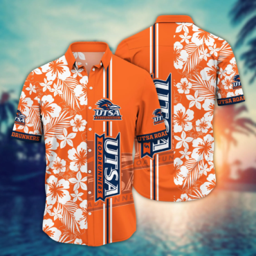 Utsa Roadrunners Ncaa Hawaiian Shirt Music Festivalstime Aloha Shirt