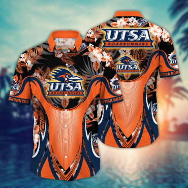 Utsa Roadrunners Ncaa Hawaiian Shirt Sun Dresses Aloha Shirt
