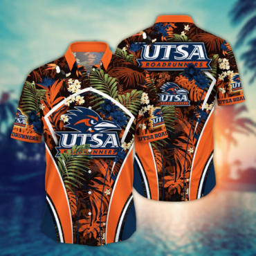 Utsa Roadrunners Ncaa Hawaiian Shirt Sunglasses Aloha Shirt