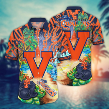 Virginia Cavaliers Ncaa Hawaiian Shirt Summer Fruitstime Aloha Shirt
