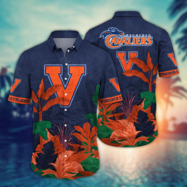 Virginia Cavaliers Ncaa Hawaiian Shirt Summery Footie Shirts