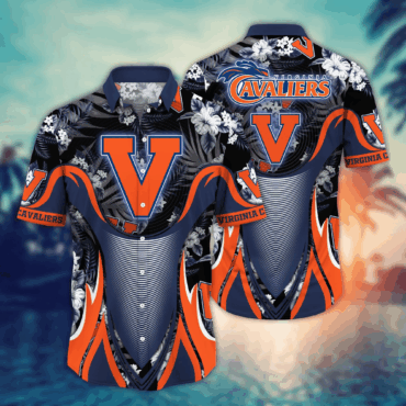 Virginia Cavaliers Ncaa Hawaiian Shirt Sunburn Aloha Shirt