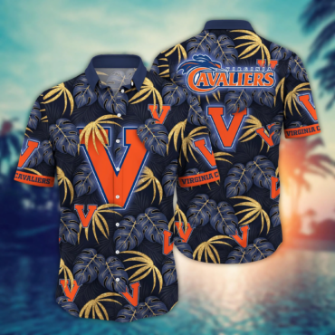 Virginia Cavaliers Ncaa Hawaiian Shirt Vacation Spots Aloha Shirt