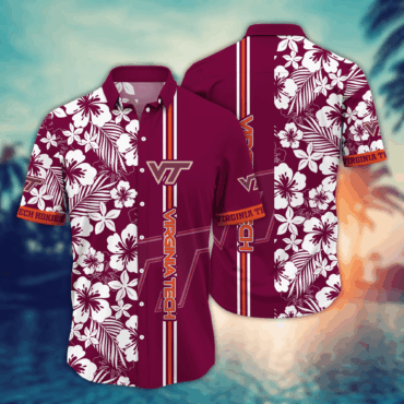 Virginia Tech Hokies Ncaa Hawaiian Shirt Heatwavetime Friendly Match Shirts