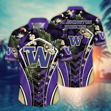 Washington Huskies Ncaa Hawaiian Shirt Bikinis Aloha Shirt