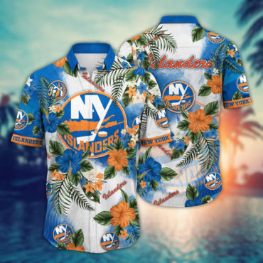 New York Islanders NHL Hawaiian Shirt Junetime Aloha Shirt