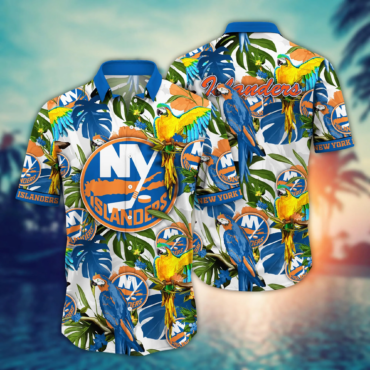 New York Islanders NHL Hawaiian Shirt Sea Shorestime Aloha Shirt