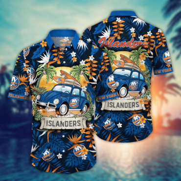 New York Islanders NHL Hawaiian Shirt Sunscreentime Aloha Shirt