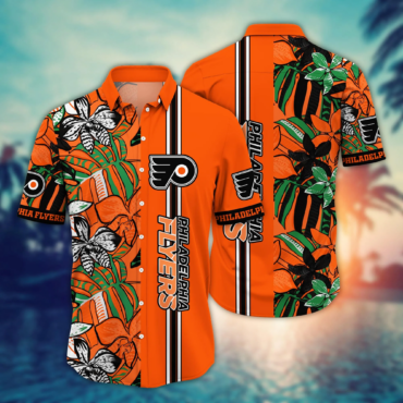 Philadelphia Flyers NHL Hawaiian Shirt Warm Season Aloha Shirt