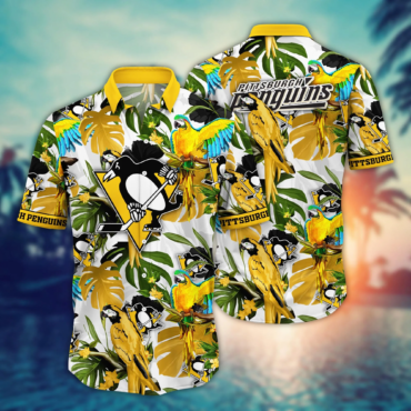 Pittsburgh Penguins NHL Hawaiian Shirt Sandalstime Aloha Shirt