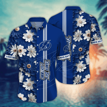 Tampa Bay Lightning NHL Hawaiian Shirt High Temperatures Aloha Shirt