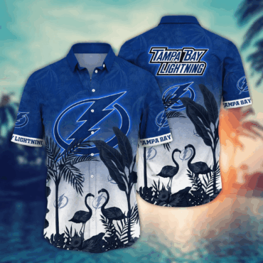 Tampa Bay Lightning NHL Hawaiian Shirt Popsicles Time Aloha Shirt