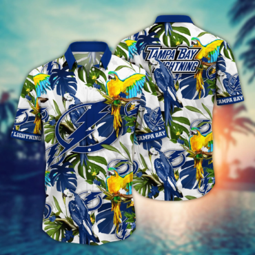 Tampa Bay Lightning NHL Hawaiian Shirt Sunscreen Time Aloha Shirt