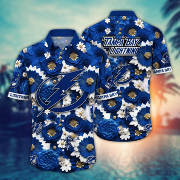 Tampa Bay Lightning NHL Hawaiian Shirt Trending For This Summer Customize Shirt