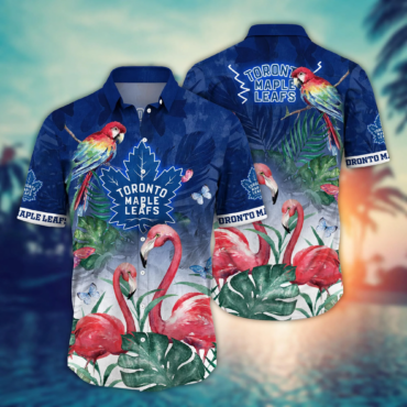 Toronto Maple Leafs NHL Hawaiian Shirt Summer Camps Aloha Shirt