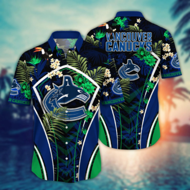 Vancouver Canucks NHL Hawaiian Shirt Sunscreen Aloha Shirt