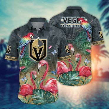 Vegas Golden Knights NHL Hawaiian Shirt Road Trips Aloha Shirt