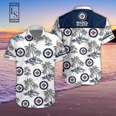 Winnipeg Jets Inspired Hawaiian Set Shirt